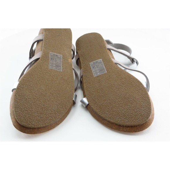 Blowfish Toddler Sz‎ 13Medium Silver Sandals Synthetic Girls - Picture 6 of 6